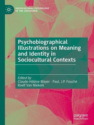 cover image of Psychobiographical Illustrations on Meaning and Identity in Sociocultural Contexts